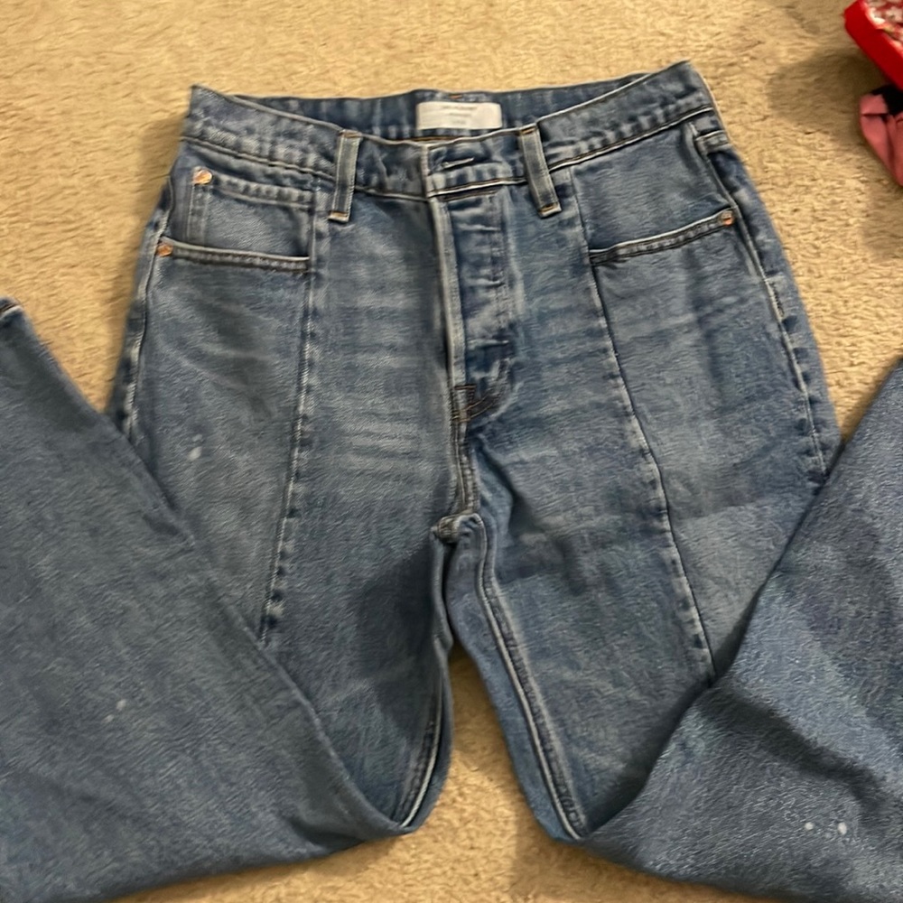 Levi’s altered straight jeans